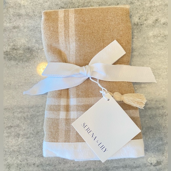 NWT Serena and Lily Alpine Flannel Doe Euro Sham 26” Square - Picture 3 of 4